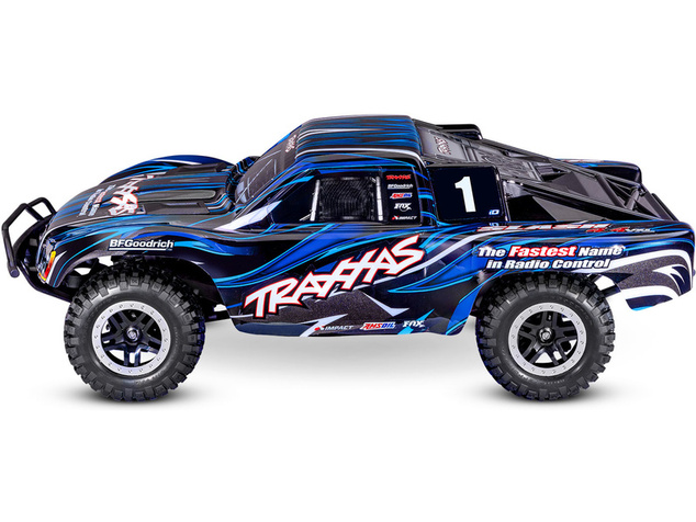 Traxxas Slash 1:10 HD VXL 4WD RTR modrý