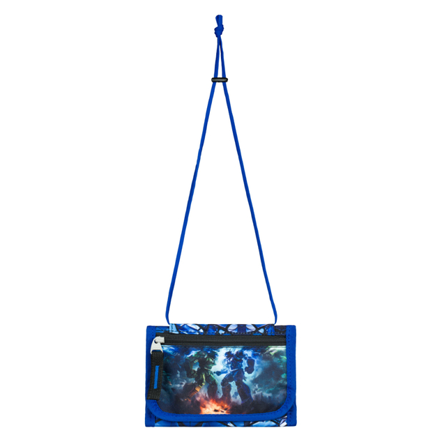 BAAGL SET 5 Ergo Robot: cartella, astuccio, sacchetto, grembiule, portafoglio