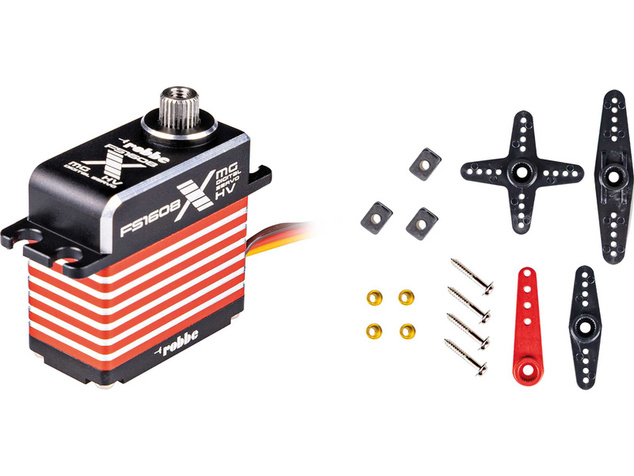 Robbe servo FS 1608X HV 16kg.cm 0.070s/60° MG
