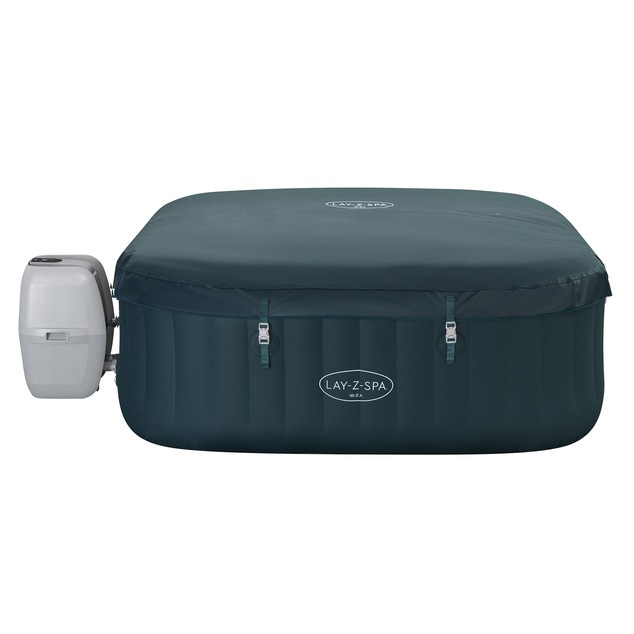 Bestway 6002U Jacuzzi LAY-Z-SPA® Ibiza AirJet™ para 4 personas (Ahorro de energía) 180x180x70 cm