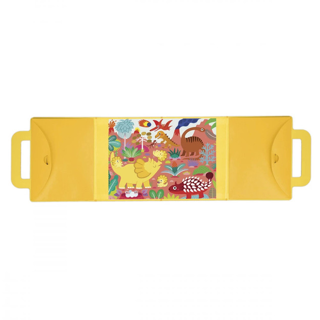 Janod Magnetipuzzle Dinozauri 24 buc în formă de valiză