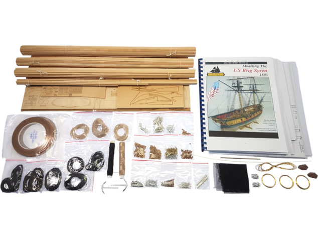 Model Shipways Syren US Briga 1803 1:64 kit
