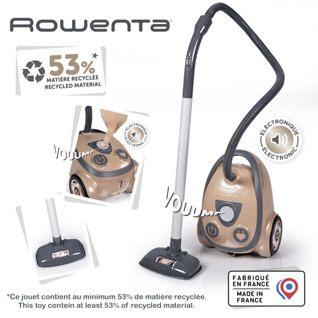 Smoby Vysávač Rowenta Vacuum, na batérie