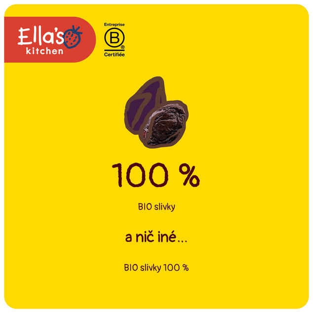 Ella's Kitchen BIO Slivková desiata (70 g)