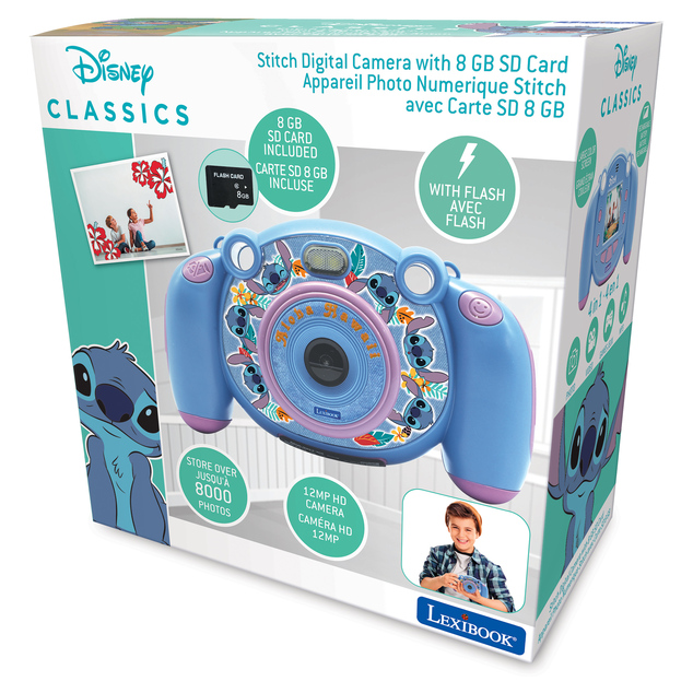 Lexibook HD kamera a fotoaparát v jednom Disney Stitch
