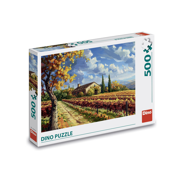 Puzzle Maľovaná vinica 500 dielikov