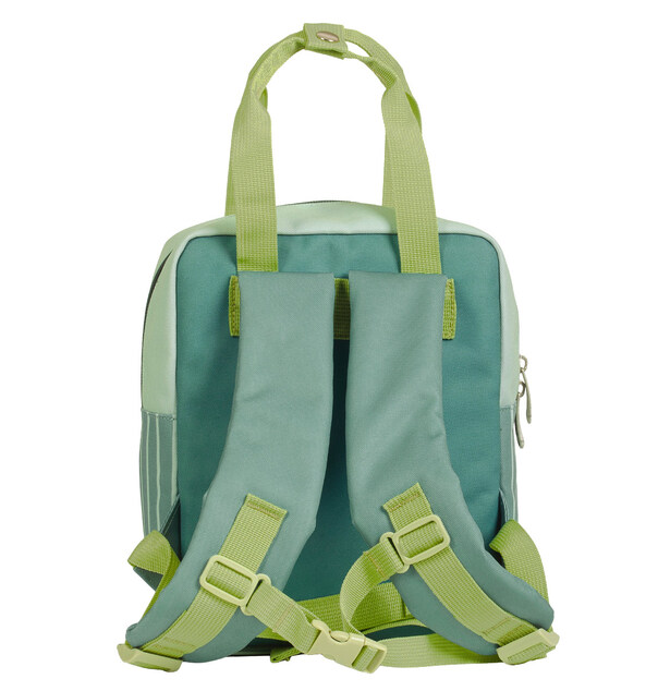 A Little Lovely Company – kleiner quadratischer Rucksack – Dinosaurier