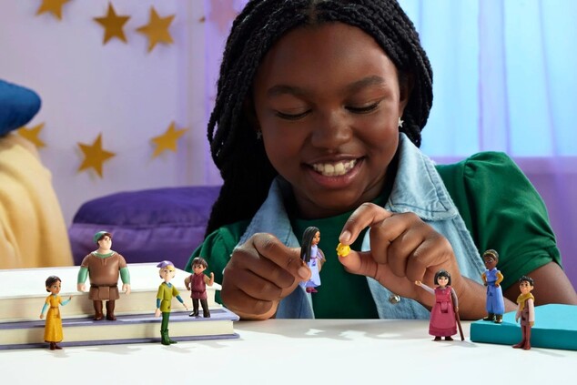 Mattel Disney Wishes Set mit Minifiguren