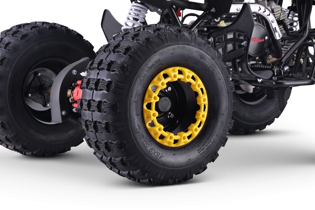 Benzínová štvorkolka pre deti Beneo Motors ZXT žltá - 125cm3
