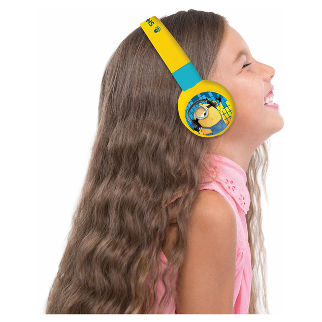 Lexibook Skladacie bezdrôtové slúchadlá Minions