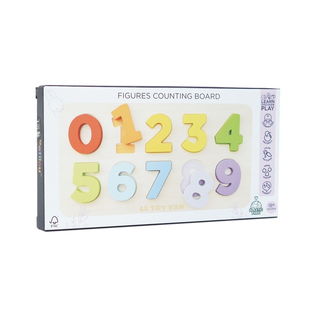 Le Toy Van Petilou Puzzle de inserare cu numere