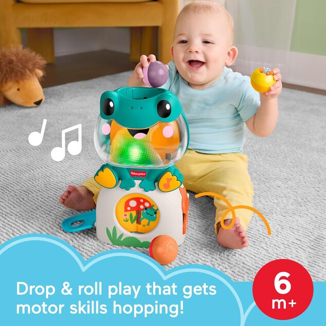 Mattel Fisher Price Broscuța jucăușă cu bile