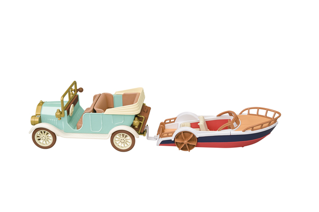 Sylvanian Families Ausflugsboot des Seemannsrobben