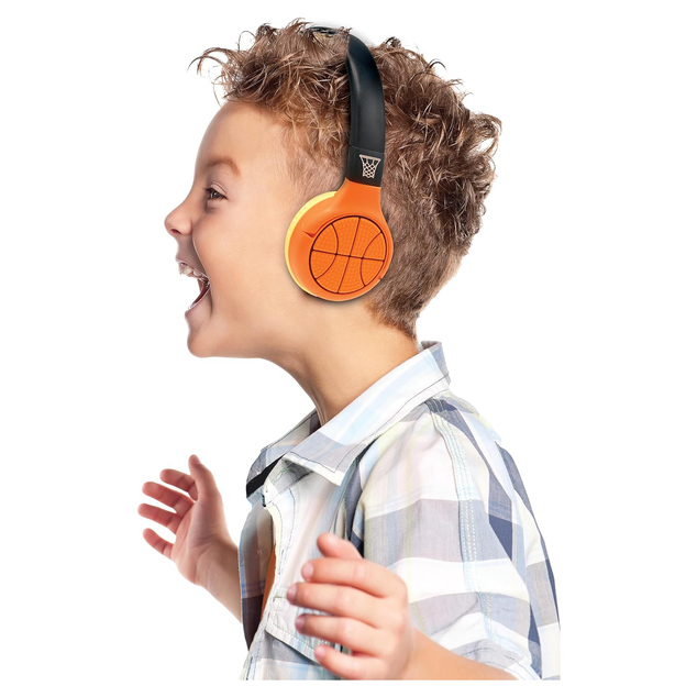 Lexibook Faltbare kabellose Kopfhörer im Basketball-Design