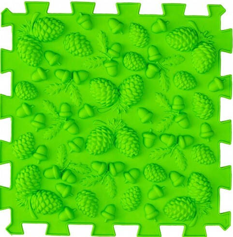 Ortek Masážna ortopedická podložka Puzzle "Mix" 20 prvkov
