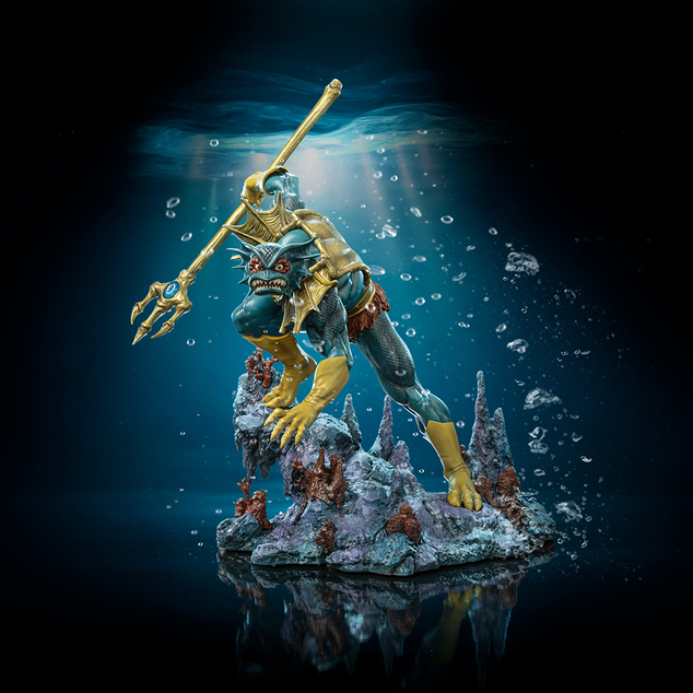 Iron Studios Masters of the Universe - Mer-Man Szobor BDS Art Scale 1/10