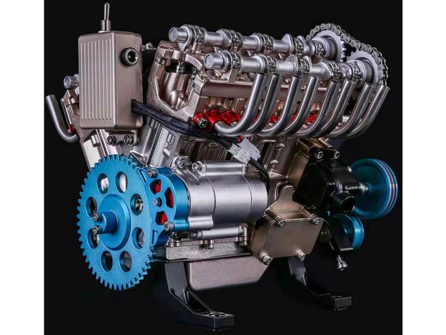 Teching motor V8