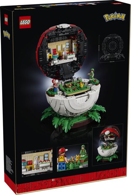 LEGO® Pokémon 72154 Poké Ball avec des moments emblématiques des Entraîneurs