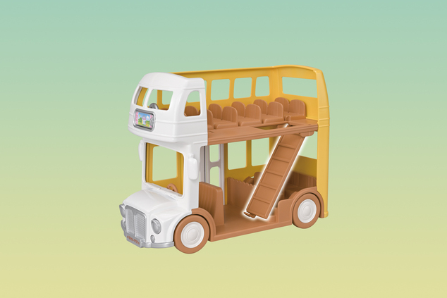 Sylvanian Families Двуетажен училищен автобус