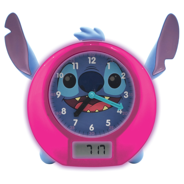 Lexibook Budík Disney Stitch - spoločník pre ľahké zaspávanie