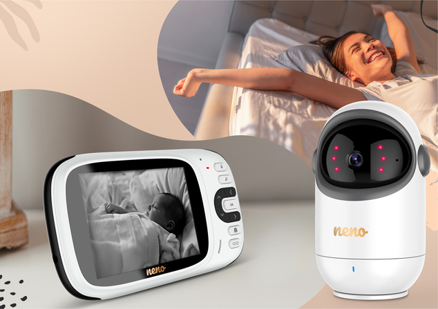NENO Videokinderbett drehbar digital Berkano