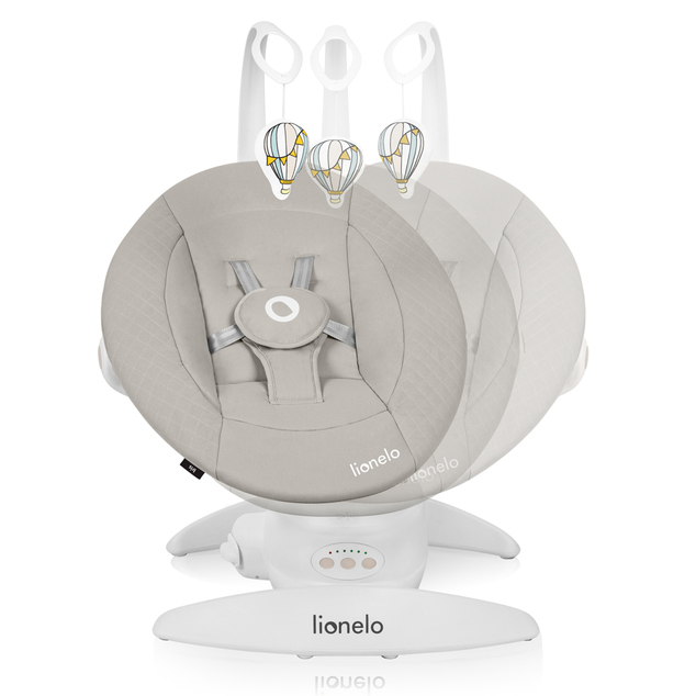 LIONELO Detské lehátko Iris Beige Sand, 0m+