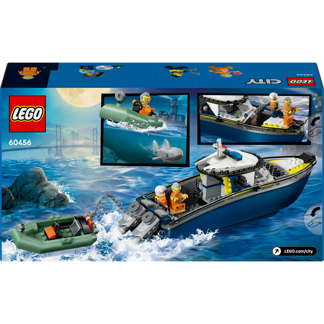 LEGO® City 60456 Naháňačka v policajnej lodi