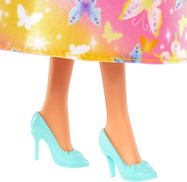 Mattel Barbie Rozprávková princezná - žltá