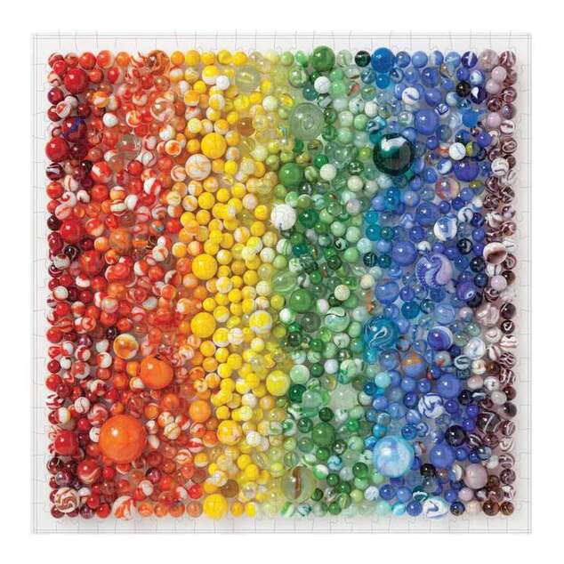 Galison Puzzle Dúhové guličky 500 dielikov