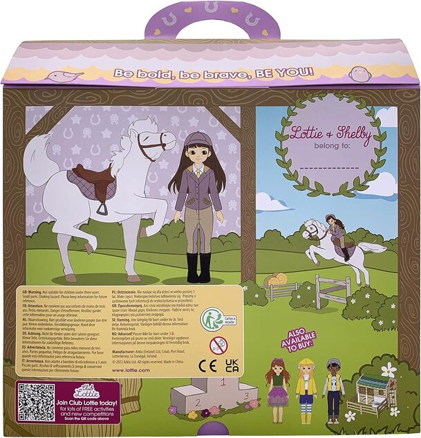 Lottie Doll jahač s konjem