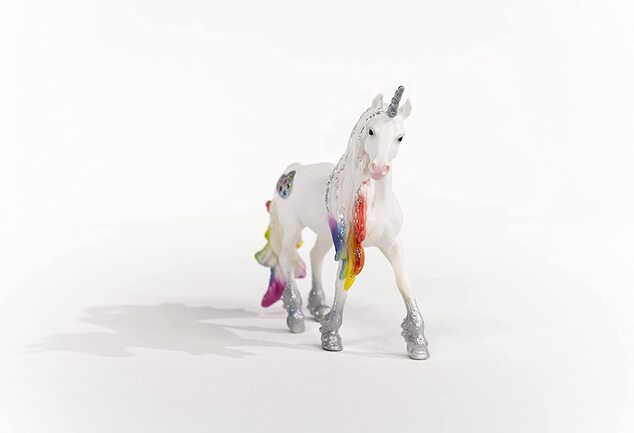 Schleich Jednorožec žrebec srdiečkový dúhový