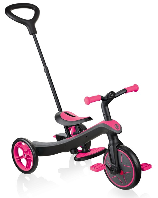 Globber Kinder-Dreirad 4in1 - Fuchsia Pink