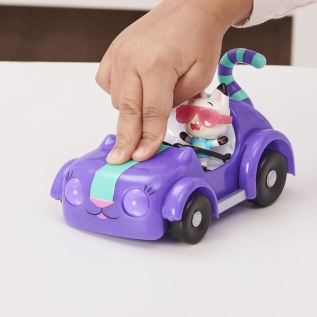 Vehiculul pentru păpuși a lui Gabby cu siluetă