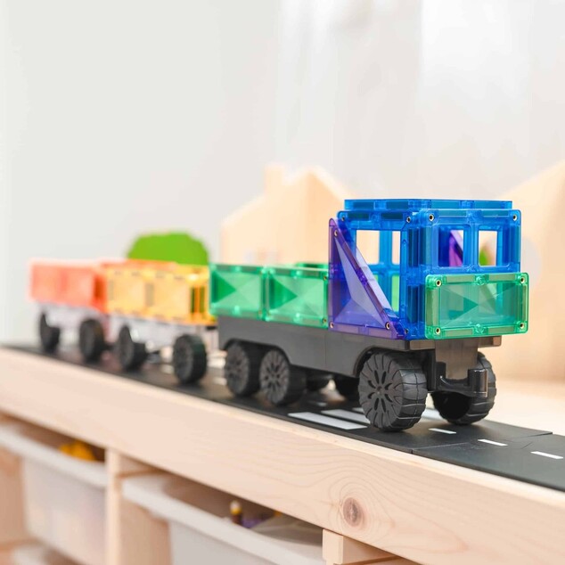 CONNETIX® Rainbow Transport Pack magnetisches Bausteinset 50 Stück
