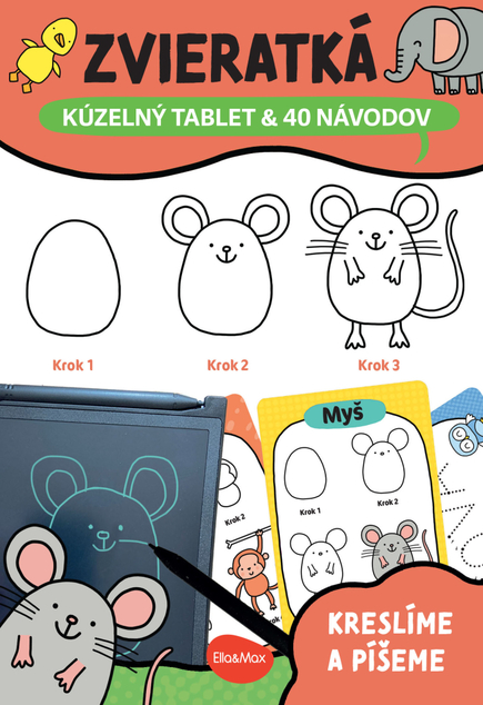 Kúzelný tablet &amp; 40 návodov – Zvieratká