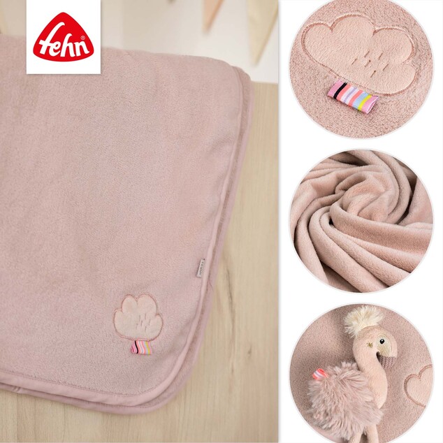 Prikrývka na maznanie plameniak, Pink