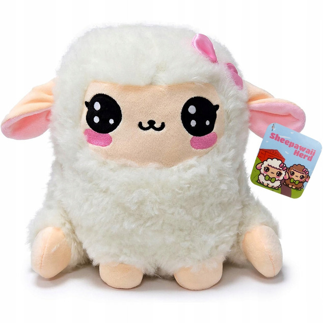KAWAII Ovečka biela plyšová hračka 22cm