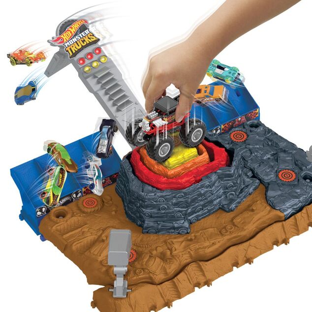 Mattel Hot Wheels Monster trucks aréna: Bone shaker finále herný set