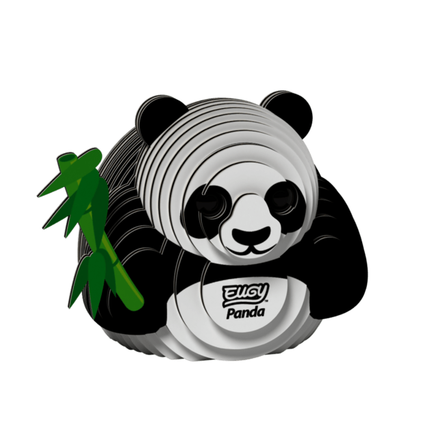 EUGY Panda 3D kartonová skládačka