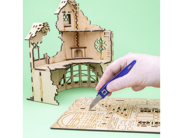 Modelcraft hobby nôž s 5 čepeľami