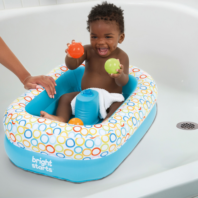 BRIGHT STARTS Kadica i bazen s lopticama Bathe &amp; Giggle™ 2 u 1, 6m+