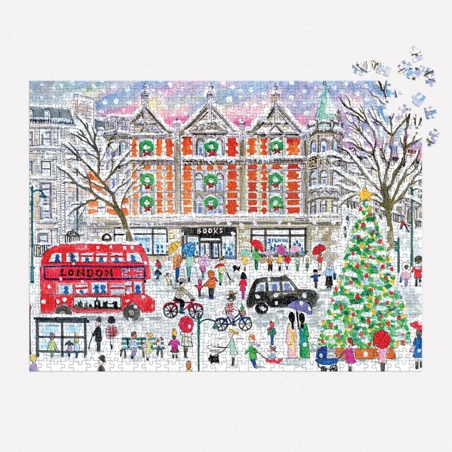 Galison Puzzle Božić u Londonu 1000 dijelova