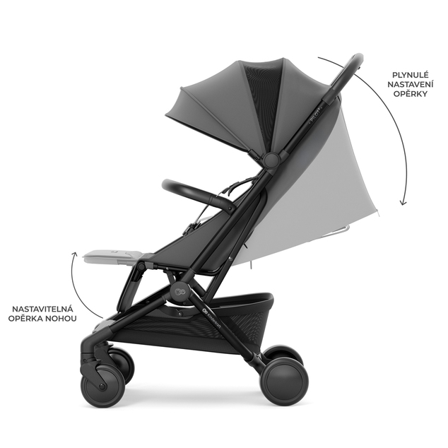 KINDERKRAFT SELECT Poussette sportive Pilot 2 Grey