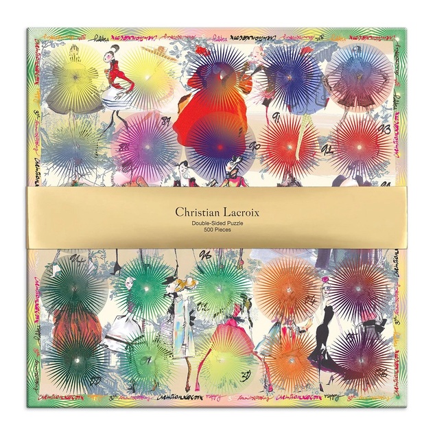 Galison Obojstranné puzzle Christian Lacroix Photocall 500 dielikov