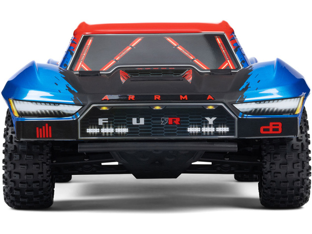 Arrma Fury 223S BLX 2WD 1:10 RTR DSC modrá