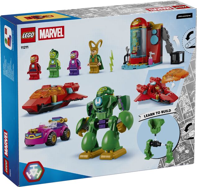 LEGO® Marvel 11211 Loki vs. tím Iron Mana