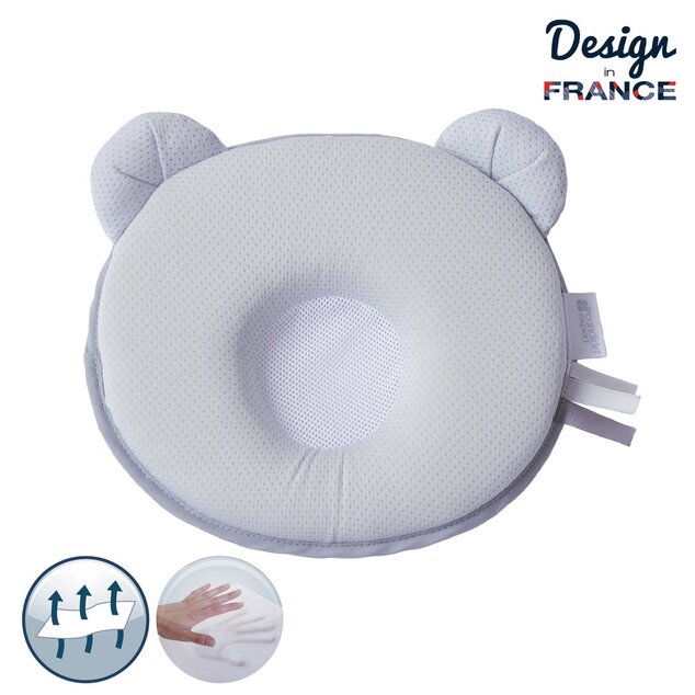 Cuscino Panda Air+, Grigio