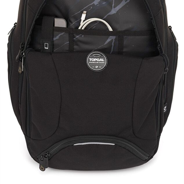 Čierny batoh na notebook 15,6" Topgal SVEN 25079