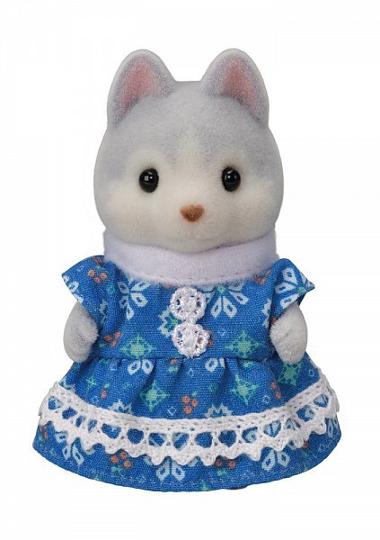 Sylvanian Families Tandemový bicykel pre Husky súrodencov