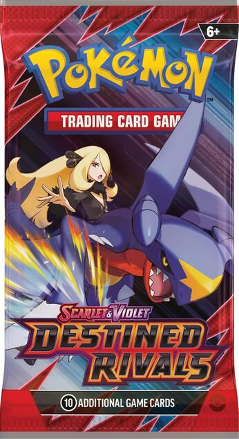Pokémon JCC: Escarlata y Púrpura 10 Rivales Destinados Sobre de Cartas